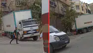 Gaziantep’te freni boşalan kamyon eve çarparak durabildi