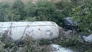 Bolu'da kontrolden çıkan tır devrildi : 1 ölü, 1 yaralı