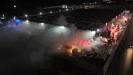 Eskişehir OSB'de fabrika yangını : Çok sayıda ekip sevk edildi