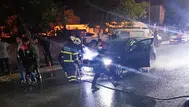 Batman'da seyir halindeki otomobil alev aldı