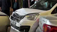Erzurum’da direksiyonu kilitlenen otomobil 2 araca çarptı: 1 yaralı