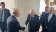 MHP Lideri Bahçeli ve CHP Genel Başkanı Kılıçdaroğlu TBMM'de Görüştü