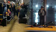 Sarıyer Ayazağa'da Sel Felaketi: Otobüs ve Araçlar Mahsur Kaldı