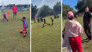 3 yaşındaki çocuk 12 dakikada 10 gol atınca sahaya polis çağrıldı