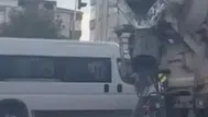 Yola beton döken kamyon sürücüsüne 109 bin 662 lira ceza