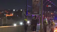 Haliç Köprüsü'nde intihar girişimi