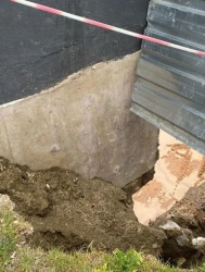 Ankara Çankaya'da korkutan göçük! Mahalle sakinleri tepki gösterdi