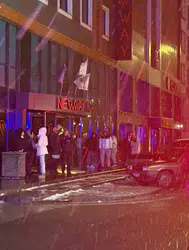 Kayseri'de bir otelin bodrumunda yangın çıktı