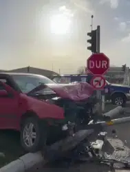 Amasya'da kaza : 2 kişi yaralandı