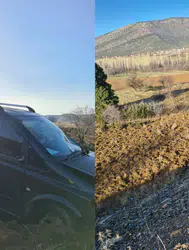 Isparta'da araç şarampole uçtu : 10 kişi yaralandı