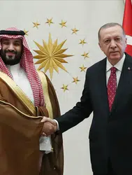 Cumhurbaşkanı Erdoğan, Suudi Arabistan Veliaht Prensi Selman ile görüştü