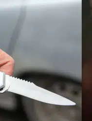 İstanbul'da bıçaklı zorba tehdit saçtı : 7 yıl cezam var , sana bunu takarım