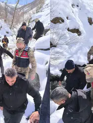 Bitlis'te kayıp vatandaş donmak üzereyken bulundu