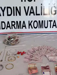 Nazilli'de 850 bin TL'lik ziynet eşyası çalan hırsız yakalandı