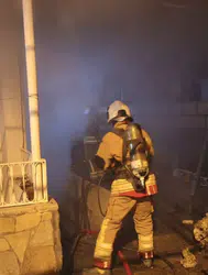 Hatay'ın Arsuz ilçesinde müstakil evin bordum katında çıktı