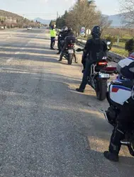 Kütahya'da motosiklet sürücülerine denetim