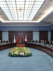 AK Parti MYK Cumhurbaşkanı Erdoğan başkanlığında toplandı