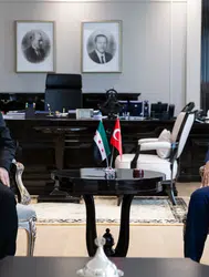 Bakan Fidan, Suriye Dışişleri Bakanı Şeybani ile bir araya geldi