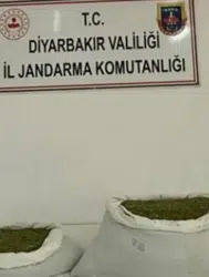 Diyarbakır'da uyuşturucu operasyonu : 14 buçuk kilo madde ele geçirildi