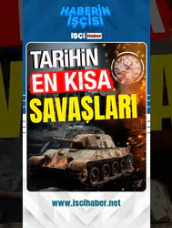 Tarihin en kısa savaşları : Süreleri kısa, etkileri büyük