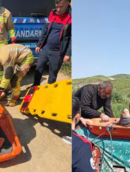Antakya'da bir kadın traktörün altında kalıp yaralandı