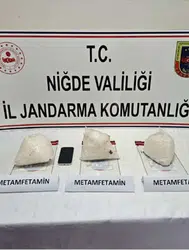 Niğde'de uyuşturucu operasyonu : 3 kilo 150 gram sentetik uyuşturucu ele geçirildi