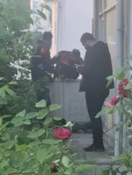 Bartın'da bahçeye bırakılan şüpheli çanta, fünye ile patlatıldı