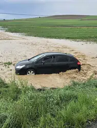 Kırşehir’de sel etkili oldu : Tarım arazileri su altında kaldı