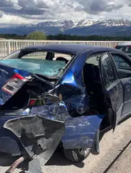 Erzincan-Çağlayan Karayolu’nda kaza : 2 kişi yaralandı