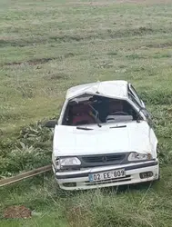 Malatya'da otomobil devrildi : 6 kişi yaralandı