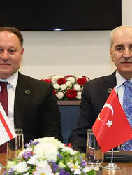 TBMM Başkanı Kurtulmuş'tan Bakü'de net Kıbrıs mesajı : Oldubittiye müsaade etmeyiz