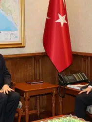 Bakan Güler, Mısır Büyükelçisi El Şeyh ile bir araya geldi
