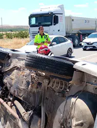 Gaziantep'te feci kaza : 8 aylık bebek hayatını kaybetti