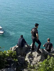 Zonguldak'ta balık tutarken denize düşen yaşlı adam öldü