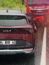 Ordu'da 3 araçlı zincirleme kaza : 6 kişi yaralandı