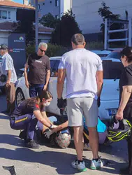 Edirne'de ters yönden gelen otomobil zincirleme kazaya neden oldu : 1 yaralı