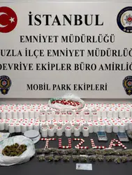 Tuzla'da uyuşturucu operasyonu : 14 bin 900 hap ele geçirildi