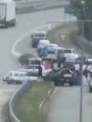 Rize'de düğün konvoyunda drift atan sürücülere rekor ceza