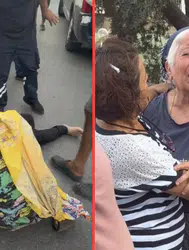 Mersin'de yaşlı adama motosiklet çarptı : Eşi gözyaşlarına boğuldu