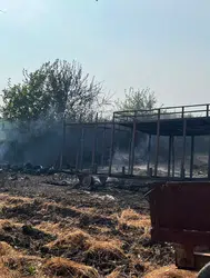 Osmaniye'de malzeme deposunda yangın