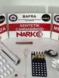 Samsun Bafra'da uyuşturucu operasyonu : 2 tutuklu