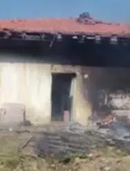 Sivas Şarkışla'da müstakil evde yangın : 1 kişi dumandan etkilendi