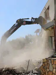 Bodrum’da kaçak yapılaşmaya geçit yok : 8 ayda 74 yapı yıkıldı
