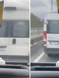 İstanbul Haliç'te Ambulansa Yol Vermeyen Servis Aracına Tepki