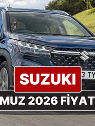 Temmuz 2026 Suzuki fiyat listesi! İşte Suzuki Swift, Vitara, S-Cross ve Jimny güncel fiyatları