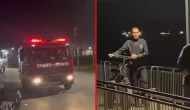 Bakırköy'de korku dolu anlar: Bisikletiyle denize düşen şahıs ölümden döndü!