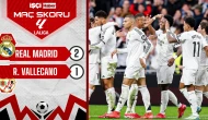 Real Madrid, Rayo Vallecano'yu 2-1 mağlup etti! Arda Güler süre alamadı