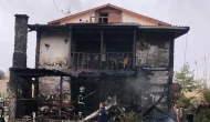Kırıkkale'de faciadan dönüldü: Yangında patlayan tüp, evi kullanılmaz hale getirdi
