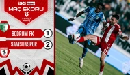 Samsunspor, Bodrum FK deplasmanında 2-1 kazandı! 5 maç sonra galip geldi