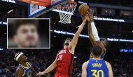 Draymond Green'den skandal hareket! Alperen Şengün yere yığıldı